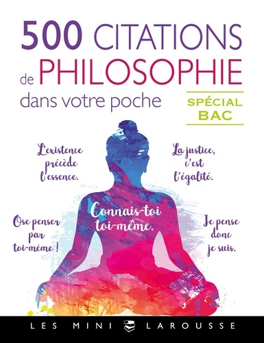 500 Citations De Philo Dans Votre Poche Anne Laure Romeur Livres Furet Du Nord