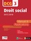 Droit social DCG 3. Manuel & Applications  Edition 2017-2018