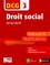 Droit social DCG 3. Manuel & applications  Edition 2018-2019