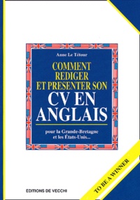 Anne Le Tétour - Comment Rediger Et Presenter Son Cv En Anglais.