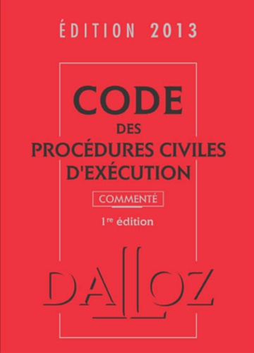 Anne Leborgne et Olivier Salati - Code des procédures civiles d'exécution.