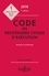 Code des procédures civiles d'exécution. Annoté et commenté  Edition 2019