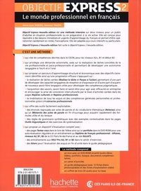 Anne-Lyse Dubois et Béatrice Tauzin - Objectif Express 2 B1/B2.1 - Le monde professionnel en français, pack livre + version numérique. 1 DVD