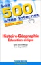 Anne Magret-Chelot et Sylvia Avrand-Margot - Les 500 Sites Internet Histoire-Geographie Education Civique. Edition 2002.