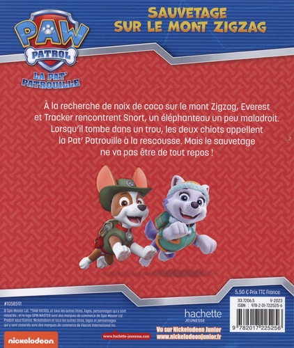 Paw Patrol La Pat' Patrouille  Sauvetage sur le mont Zigzag