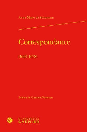 Correspondance. (1607-1678)