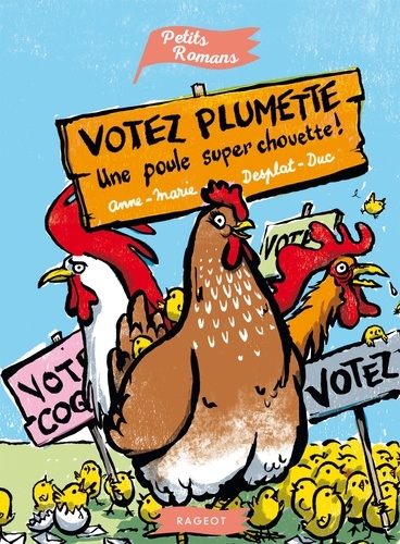 Votez plumette, une poule super chouette !