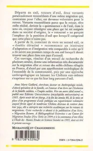 Exils et retours