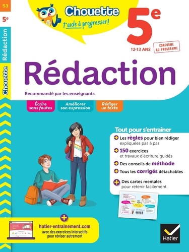 Rédaction 5e  Edition 2022