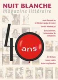 Anne-Marie Guérineau et Annie Perreault - Nuit blanche, magazine littéraire. No. 169, Hiver 2023.