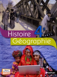 Anne-Marie Hazard-Tourillon et Armelle Fellahi - Histoire-géographie 4e - Programme 2011.