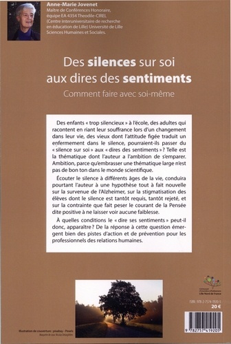 Des silences sur soi aux dires des sentiments. Comment faire avec soi-même