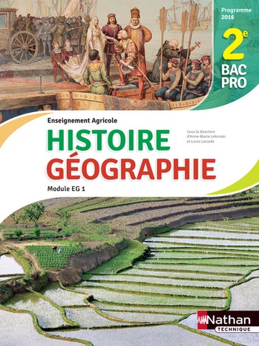 Anne-Marie Lelorrain et Louis Larcade - Histoire et Géographie Module EG1 2de Bac pro.