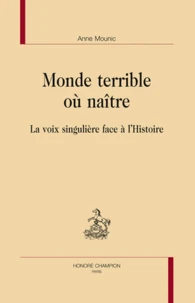 Monde terrible où naître