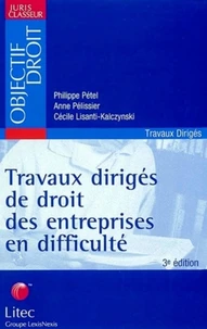 Travaux dirigés de droit des entreprises en difficulté.