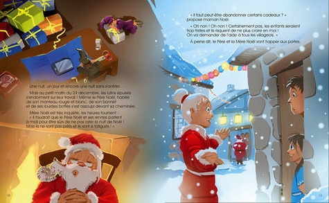 La fabuleuse histoire du Père Noël ; Le Bonhomme de Neige  avec 1 CD audio