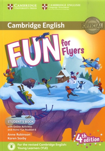 Fun for Flyers Student's Book + Home Fun Booklet. Pack en 2 volumes 4th edition