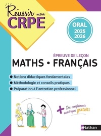 Anne-Rozenn Morel et Sylvie Méric-Pons - Epreuve oral Maths-Français - Epreuve de leçon.