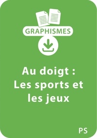 Anne Semmel - Graphismes  : Graphismes au doigt PS - Les sports et les jeux - Un lot de 15 fiches à télécharger.