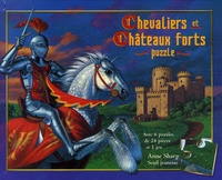 Anne Sharp - Chevaliers et Châteaux forts - Livre-Puzzle.