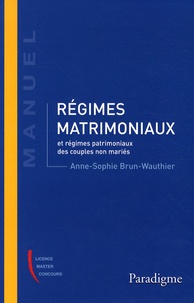 Régimes matrimoniaux et régimes patrimoniaux des couples non mariés.pdf