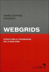 Anne-Sophie Fradier - Webgrids - Structure et typographie de la page Web.