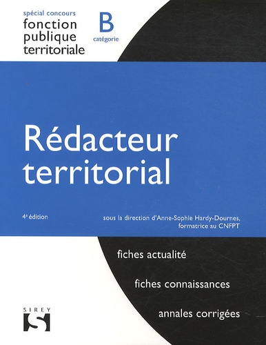 Anne-Sophie Hardy-Dournes - Rédacteur territorial - Fonction publique territoriale catégorie B.