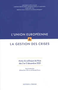 L'Union européenne et la gestion des crises