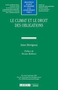 Anne Stevignon - Le climat et le droit des obligations.