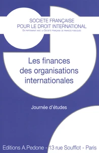 Les finances des organisations internationales
