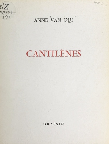 Cantilènes