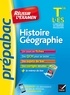 Anne Vanacore et Cécile Gintrac - Histoire-Géographie Tle L, ES - Prépabac Réussir l'examen - fiches de cours et sujets de bac corrigés (terminale ES, L).