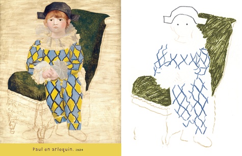 L'art à colorier - Picasso. 23 chefs-d'œuvre à compléter
