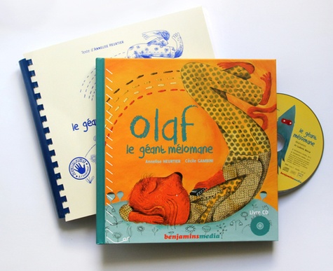 Olaf, le geant mélomane. 2 volumes  avec 1 CD audio - Braille