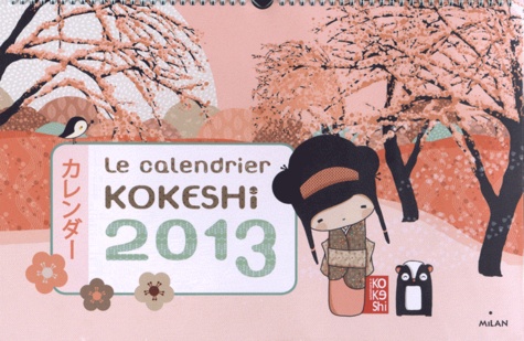 Annelore Parot - Le calendrier kokeshi 2013.