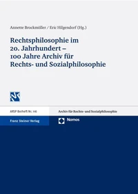 Rechtsphilosophie im 20. Jahrhundert