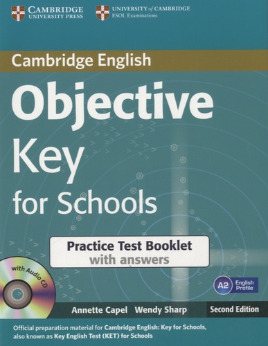 Annette Capel - Objective Key for Schools - Practice Test Booklet. 1 CD audio