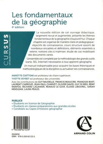 Les fondamentaux de la géographie 4e édition