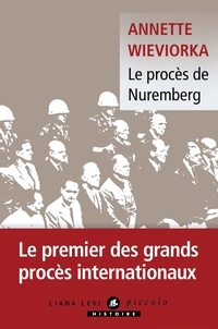 Ipod ebooks téléchargement gratuit Le procès de Nuremberg PDB DJVU par Annette Wieviorka en francais 9791034906918