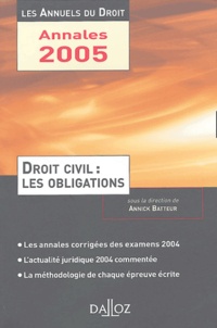 Annick Batteur - Droit civil: les obligations.