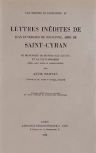 Les origines du jansénisme