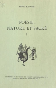 Poésie, nature et sacré