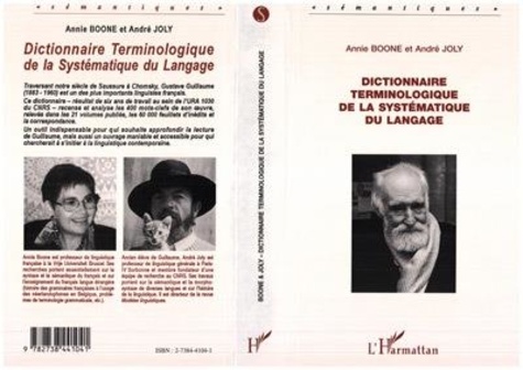 Annie Boone et André Joly - Dictionnaire terminologique de la systématique du langage.