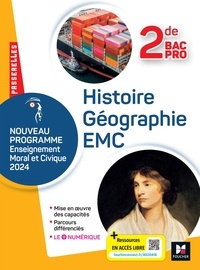 Annie Couderc et Laurent Welykyj - Histoire Géographie EMC 2de Bac pro.