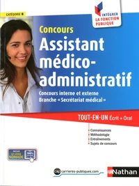Concours assistant médico-administratif, branche secrétariat médical