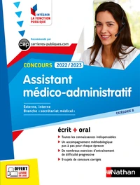 Concours Assistant médico-administratif Catégorie B