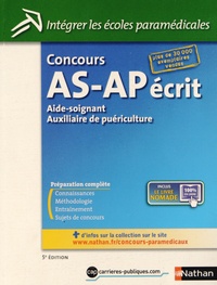 Annie Godrie et Christophe Ragot - Concours d'entrée Aide-soignant Auxiliaire de puériculture - Epreuve écrite.