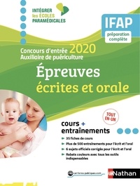 Téléchargement gratuit de livres électroniques en anglais Epeuves écrites et orale  - Concours d'entrée auxiliaire de puériculture en francais