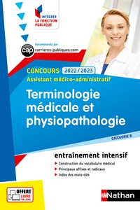 Terminologie médicale et physiopathologie Assistant médico-administratif Catégorie B
