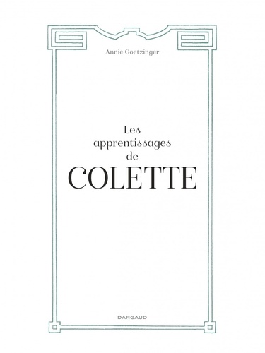 Les apprentissages de Colette